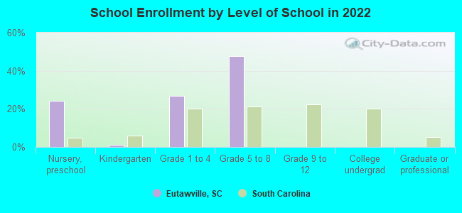 School Enrollment by Level of School in 2022