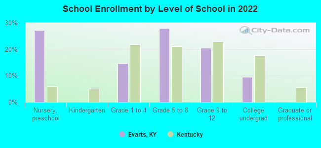 School Enrollment by Level of School in 2022