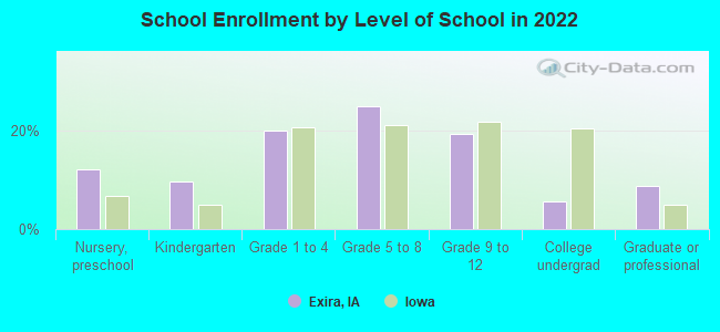 School Enrollment by Level of School in 2022