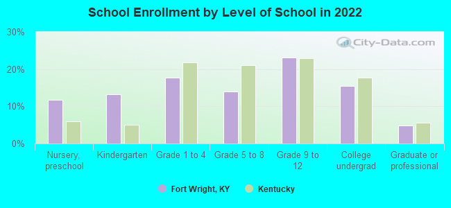 School Enrollment by Level of School in 2022