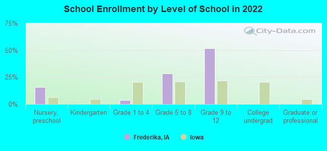 School Enrollment by Level of School in 2022