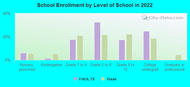 School Enrollment by Level of School in 2022