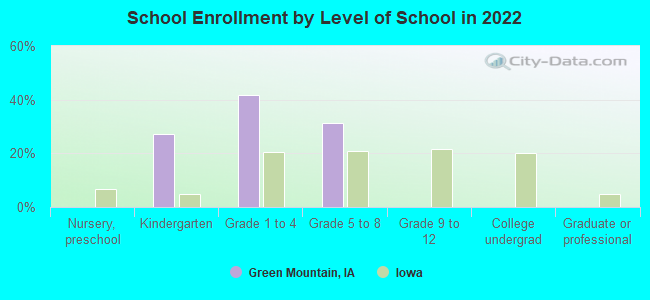 School Enrollment by Level of School in 2022