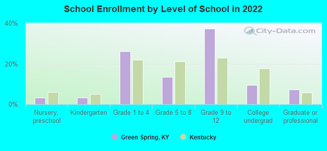 School Enrollment by Level of School in 2022