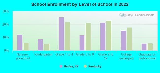 School Enrollment by Level of School in 2022