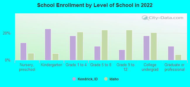 School Enrollment by Level of School in 2022