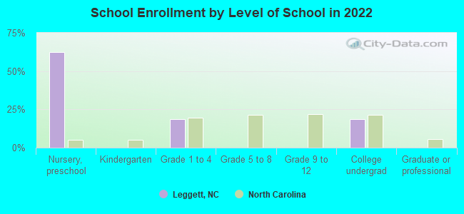 School Enrollment by Level of School in 2022