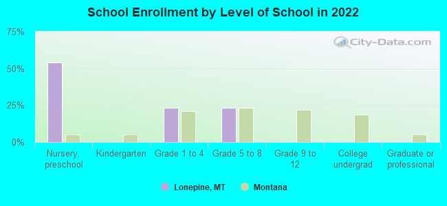 School Enrollment by Level of School in 2022