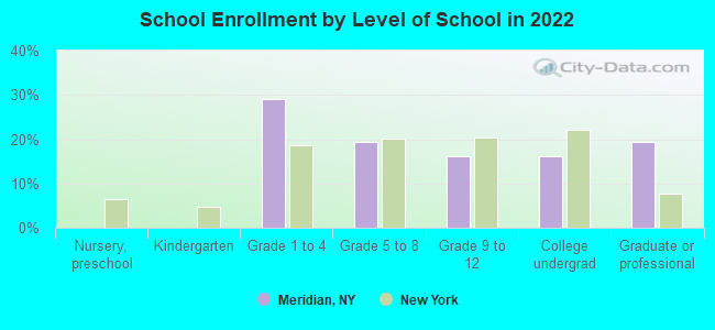 School Enrollment by Level of School in 2022