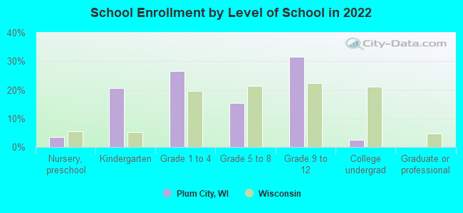 School Enrollment by Level of School in 2022