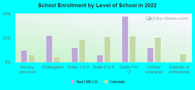 School Enrollment by Level of School in 2022