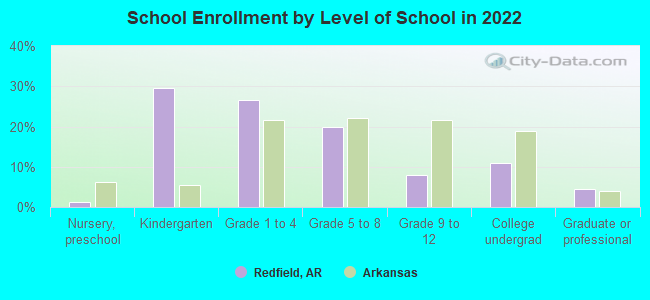 School Enrollment by Level of School in 2022