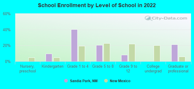 School Enrollment by Level of School in 2022