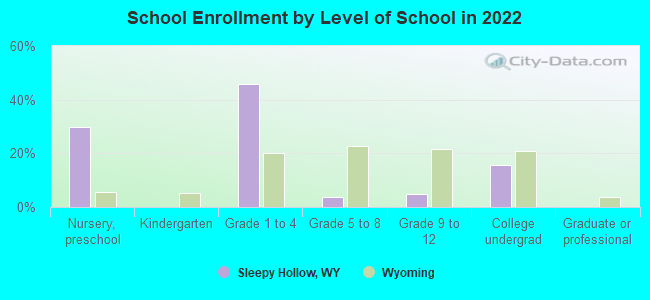 School Enrollment by Level of School in 2022