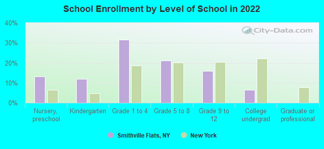 School Enrollment by Level of School in 2022