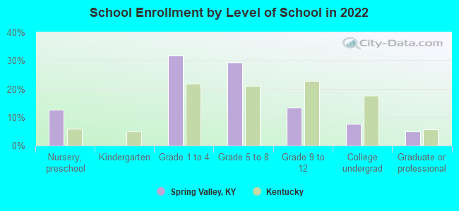 School Enrollment by Level of School in 2022