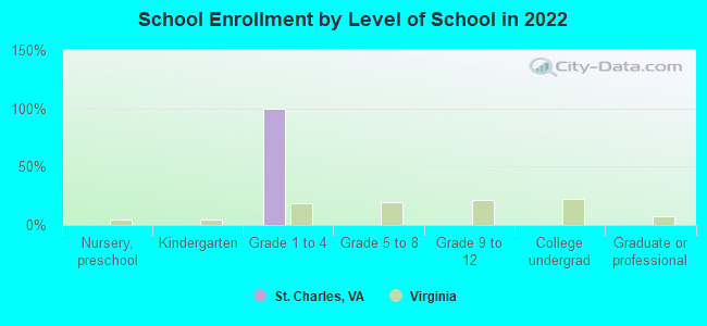 School Enrollment by Level of School in 2022