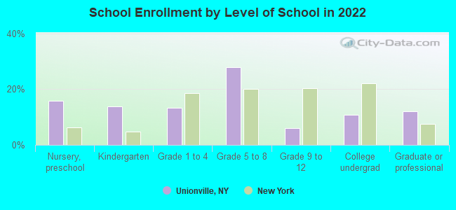 School Enrollment by Level of School in 2022