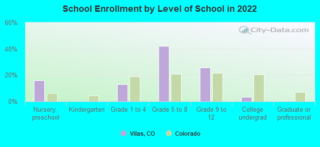 School Enrollment by Level of School in 2022