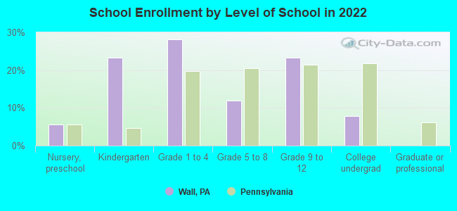 School Enrollment by Level of School in 2022