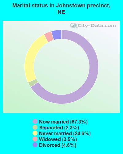 Marital status in Johnstown precinct, NE