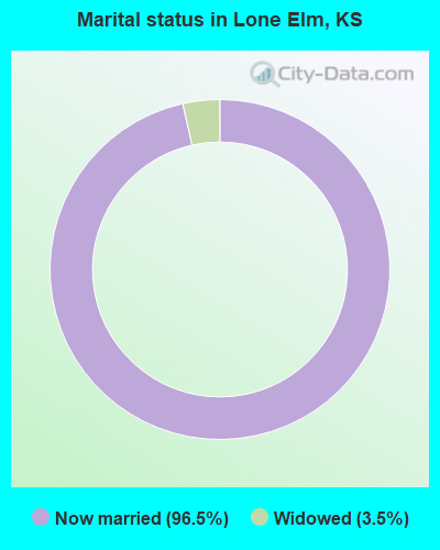 Marital status in Lone Elm, KS