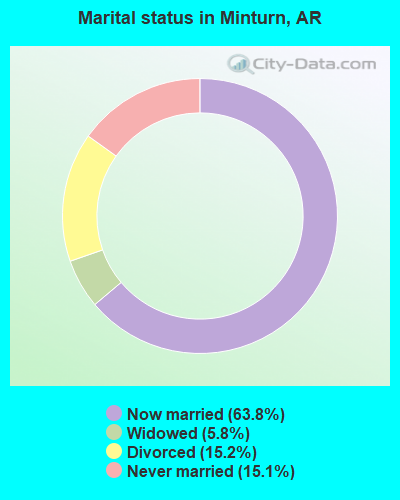 Marital status in Minturn, AR