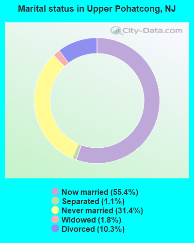 Marital status in Upper Pohatcong, NJ