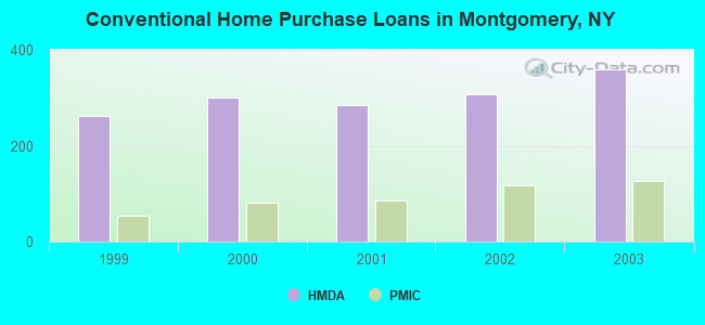 Conventional Home Purchase Loans in Montgomery, NY