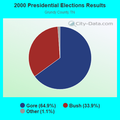 2000 Presidential Elections Results