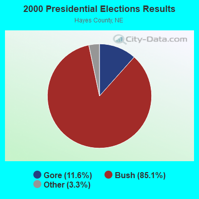 2000 Presidential Elections Results