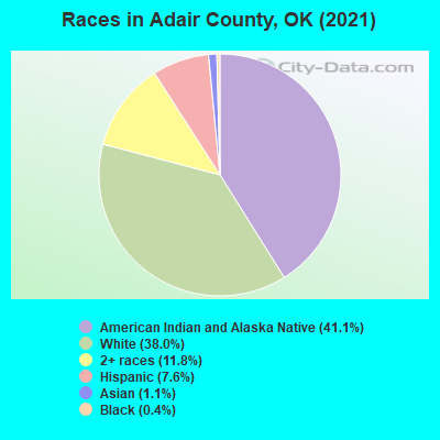 Races in Adair County, OK (2019)