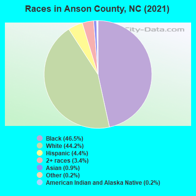 Races in Anson County, NC (2019)