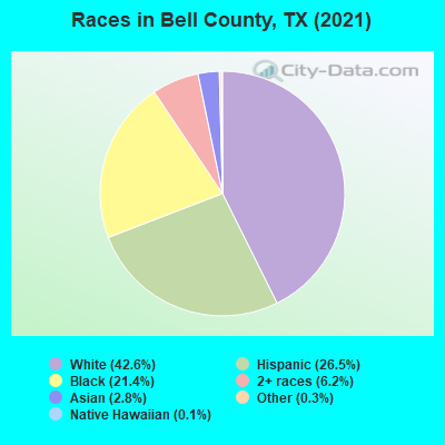 Races in Bell County, TX (2019)