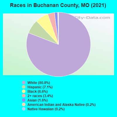 Races in Buchanan County, MO (2022)