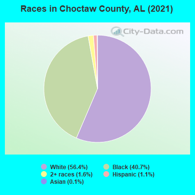 Races in Choctaw County, AL (2022)