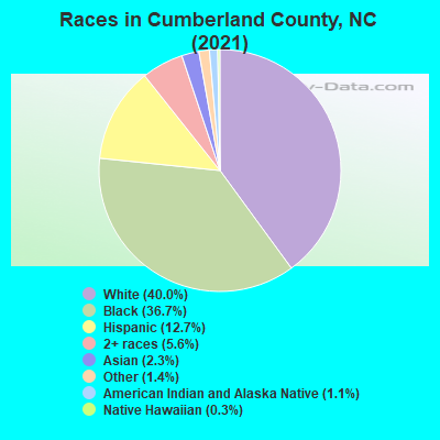 Races in Cumberland County, NC (2021)