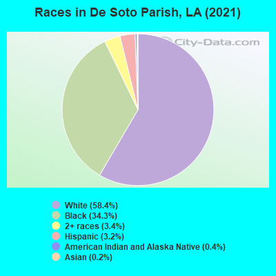 Races in De Soto Parish, LA (2019)
