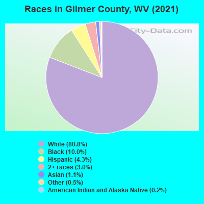 Races in Gilmer County, WV (2022)