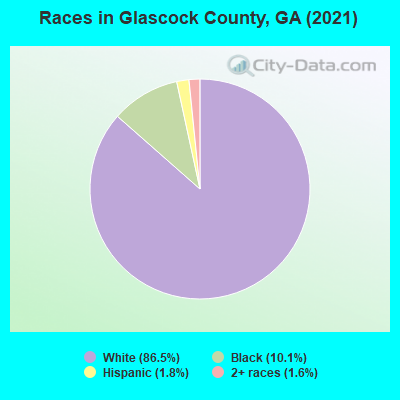 Races in Glascock County, GA (2021)