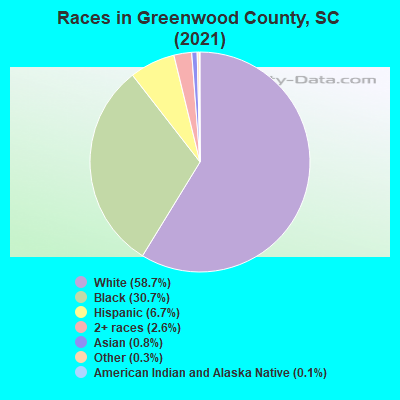 Races in Greenwood County, SC (2021)