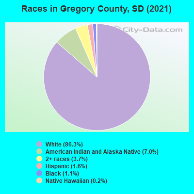 Races in Gregory County, SD (2019)