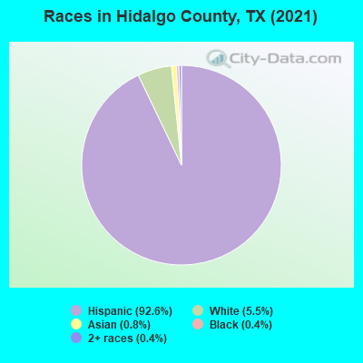 Races in Hidalgo County, TX (2019)
