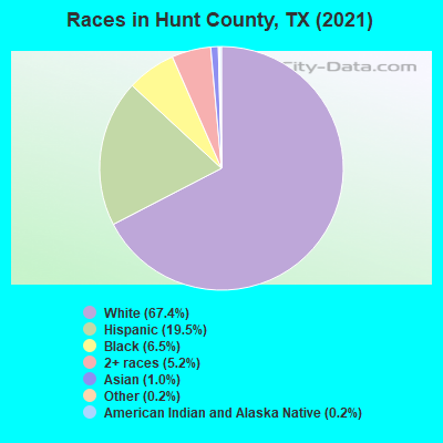 Races in Hunt County, TX (2021)