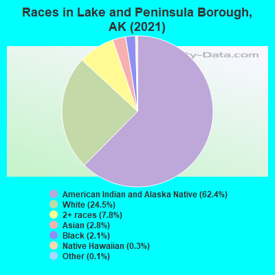 Races in Lake and Peninsula Borough, AK (2022)