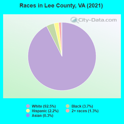 Races in Lee County, VA (2022)