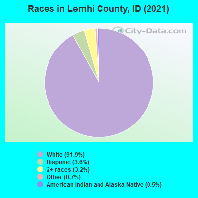 Races in Lemhi County, ID (2022)