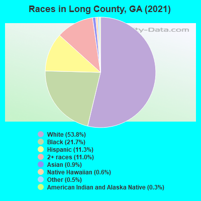 Races in Long County, GA (2019)