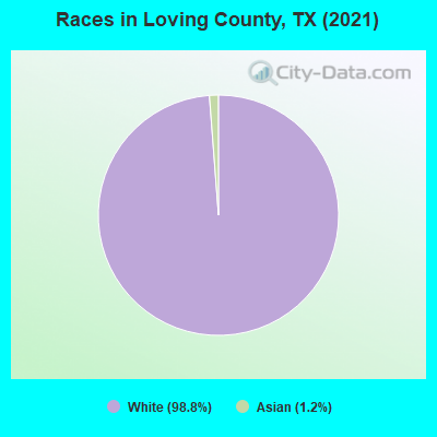 Races in Loving County, TX (2022)