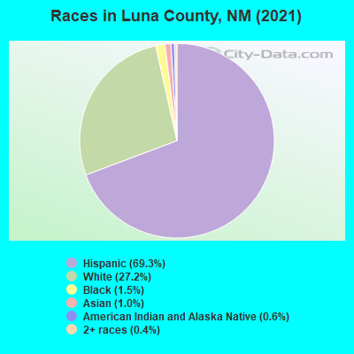 Races in Luna County, NM (2019)